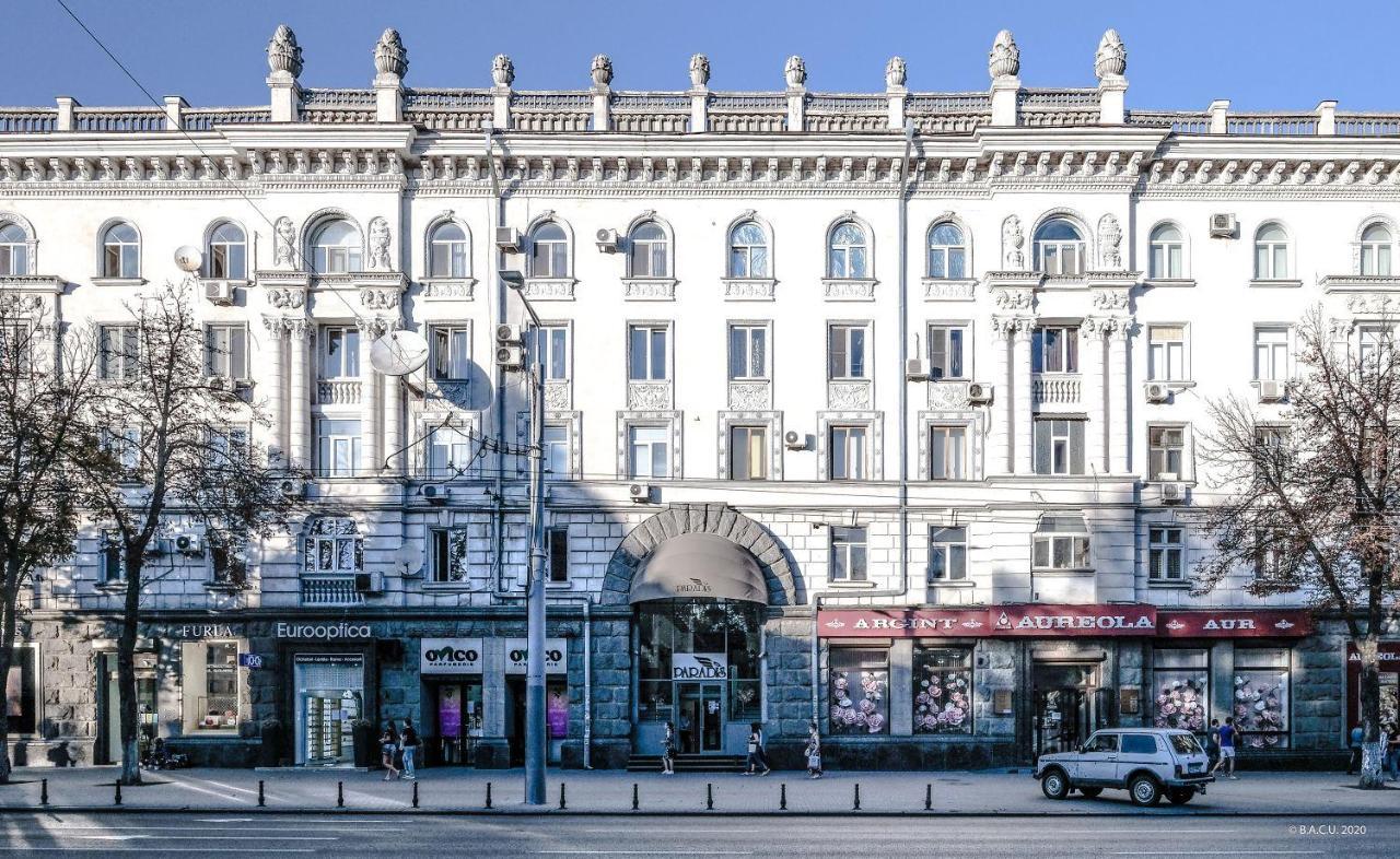 City Central Apart Leilighet Chisinau Eksteriør bilde